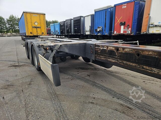 Konteyner taşımacılığı D-TEC FLEXI TRAILER - ALL CONNECTIONS - BPW DRUM - AP...