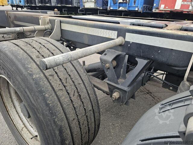 Přeprava kontejnerů D-TEC FLEXI TRAILER - ALL CONNECTIONS - BPW DRUM - AP...