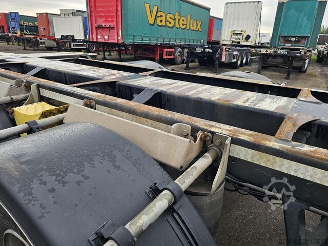 Přeprava kontejnerů D-TEC FLEXI TRAILER - ALL CONNECTIONS - BPW DRUM - AP...