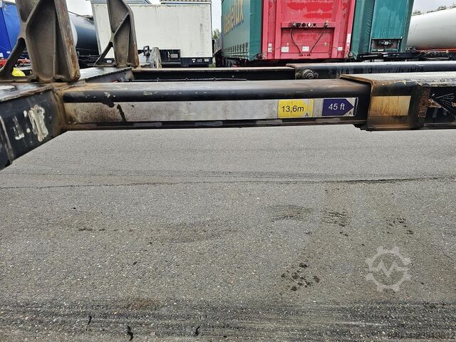 Přeprava kontejnerů D-TEC FLEXI TRAILER - ALL CONNECTIONS - BPW DRUM - AP...