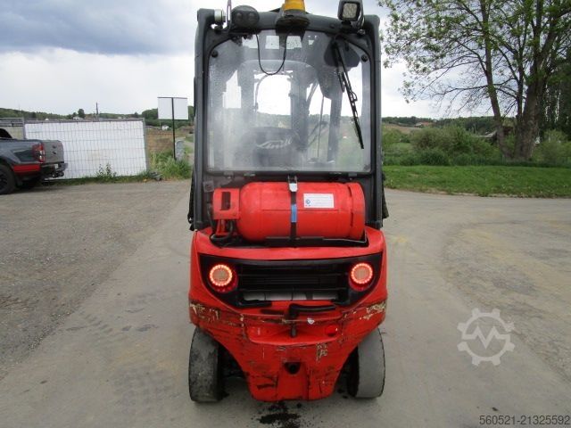 LPG Forklifts Linde H14T-01 Triplex-FH 4,60m + Seitenschieber