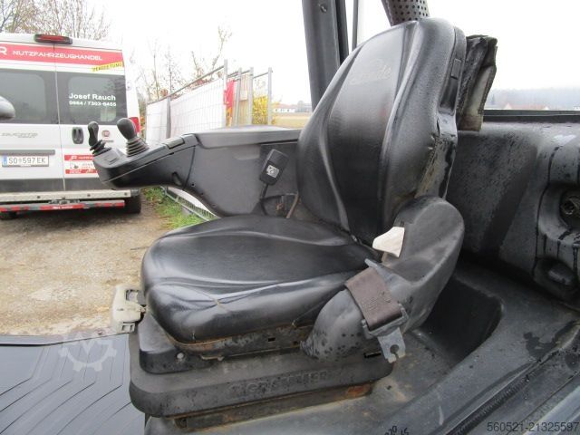 Chariot élévateur à fourche diesel Linde H30D-02 Triplex-Freihub 4,7m Hubhöhe + Seitenschie