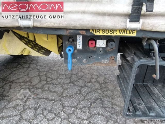 Semirremolque abierto con toldo KRONE SDP 27, BPW ECO Plus,  Standart, Deutsch