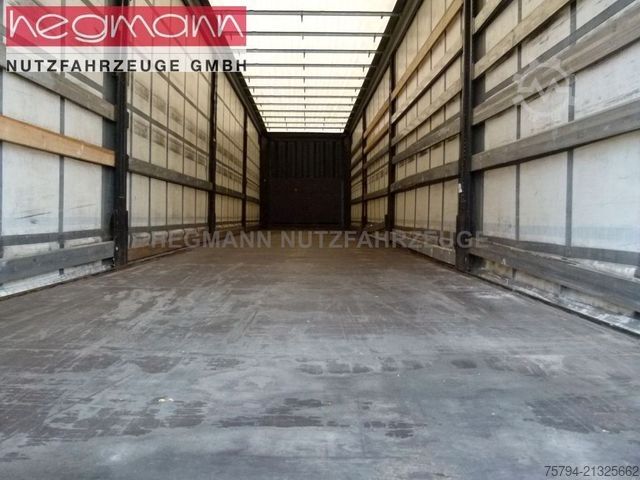 Semirremolque abierto con toldo KRONE SDP 27, BPW ECO Plus,  Standart, Deutsch