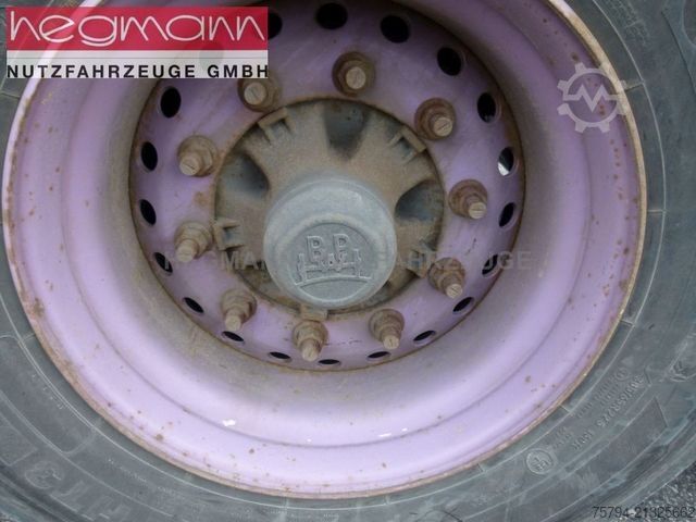 Semirremolque abierto con toldo KRONE SDP 27, BPW ECO Plus,  Standart, Deutsch