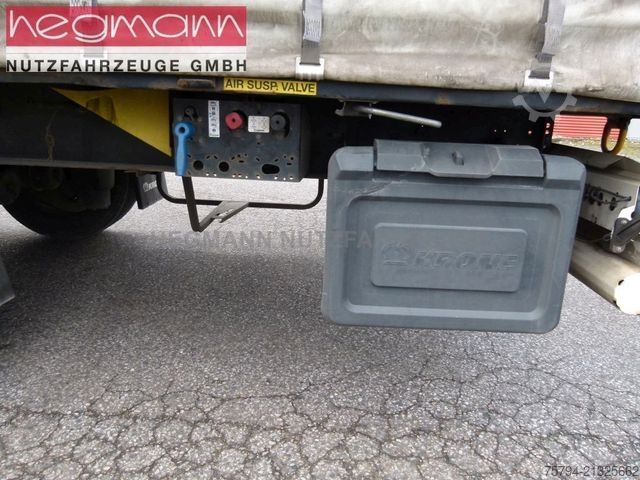 Semirremolque abierto con toldo KRONE SDP 27, BPW ECO Plus,  Standart, Deutsch