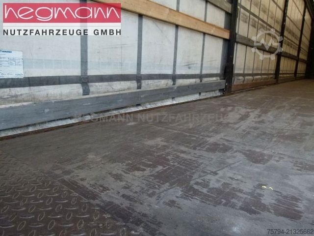 Semirremolque abierto con toldo KRONE SDP 27, BPW ECO Plus,  Standart, Deutsch