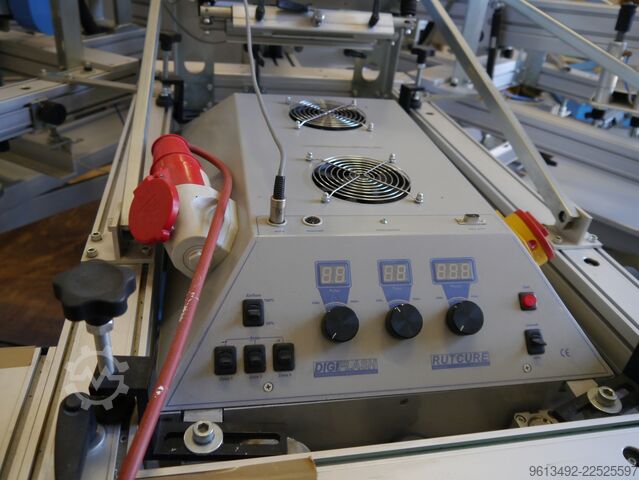 Serigrafi makinesi Schenk Textildruckmaschine Variprint, Spider Typ 6/10