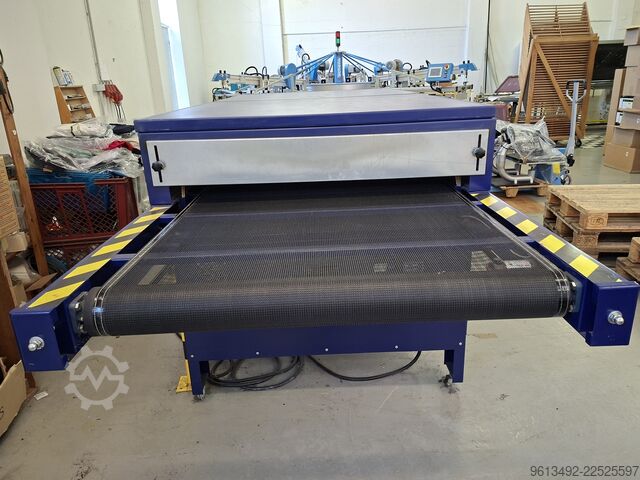 Serigrafi makinesi Schenk Textildruckmaschine Variprint, Spider Typ 6/10