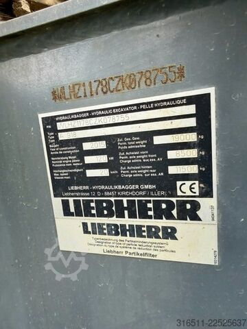 Mobiele graafmachine Liebherr A 918