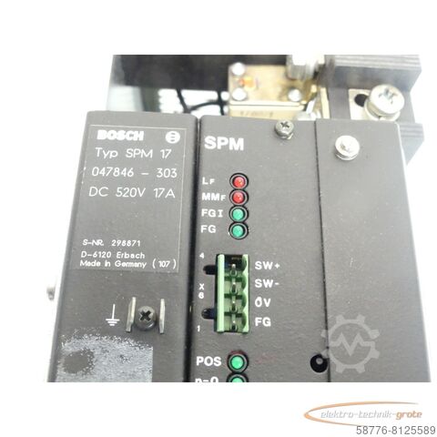 Component Bosch SPM 17 Spindel-Modul S.Nr. 298871 - generalüberholt! -