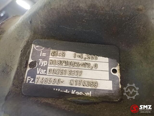 Aandrijfas Mercedes Occ differentiëel HL8/1DCS-13.0 I = 4,555 Mercedes