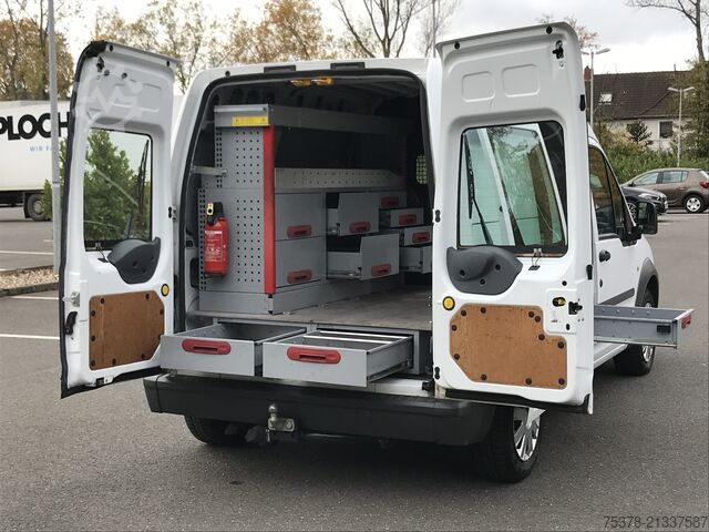 Bakwagen hoog + lang Ford Transit Connect 1.8 TDCi DPF+AHK+Einbau