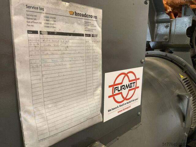 Motor Perkins 4012TAG1A, 1300KVA, Low standby hours. Complete...