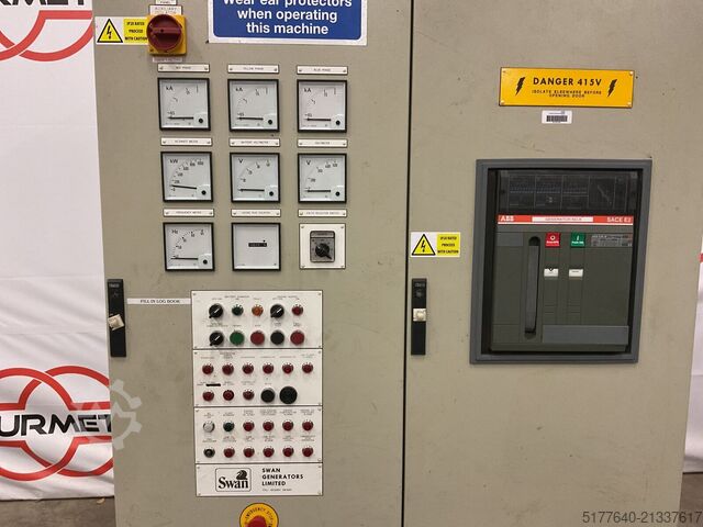 Motor Perkins 4012TAG1A, 1300KVA, Low standby hours. Complete...