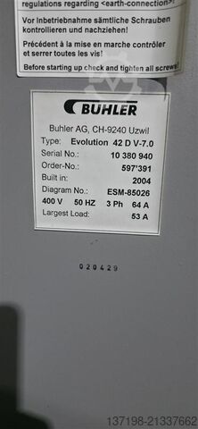 Döküm makinesi Bühler Evolution B42D