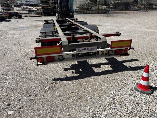 Wissellaadbak-oplegger SOMMER Jumbo Lafette Verzinkt 235/75R17,5