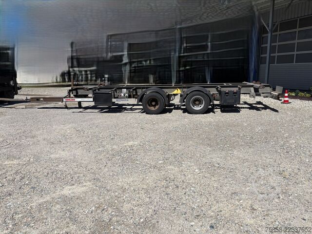 Wissellaadbak-oplegger SOMMER Jumbo Lafette Verzinkt 235/75R17,5