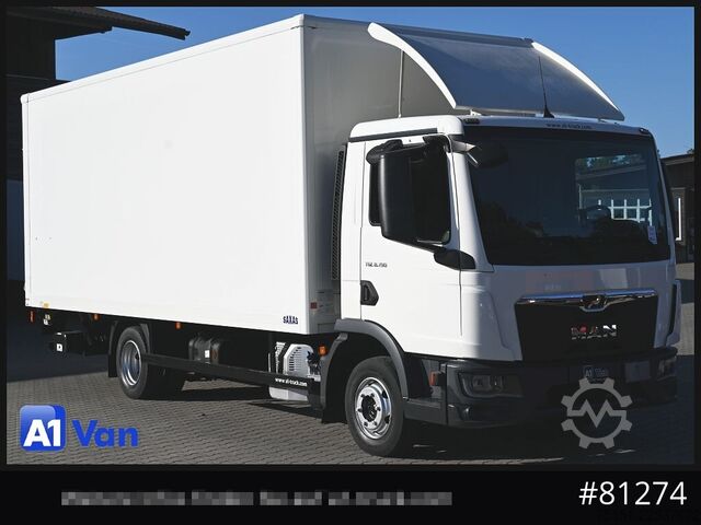 Dubă cu caroserie tip cutie MAN TGL 8.190 4x2 BL Koffer, LBW, Klima, AHK, Automatik