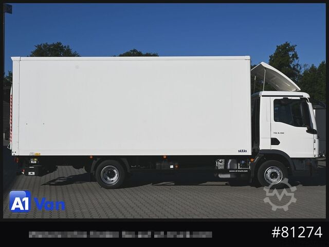 Dubă cu caroserie tip cutie MAN TGL 8.190 4x2 BL Koffer, LBW, Klima, AHK, Automatik