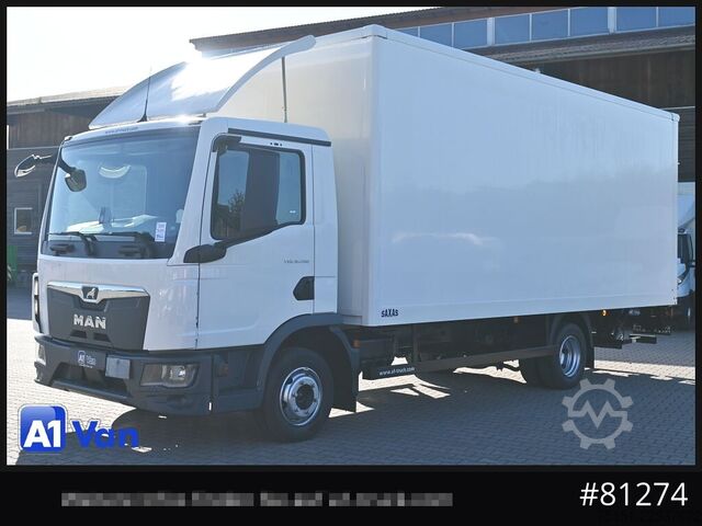 Dubă cu caroserie tip cutie MAN TGL 8.190 4x2 BL Koffer, LBW, Klima, AHK, Automatik
