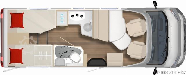 Half-integraal camper BÜRSTNER Lyseo TD 690 G