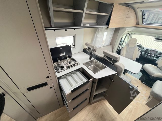 Half-integraal camper BÜRSTNER Campeo TD 660 Automatik, Safetypaket