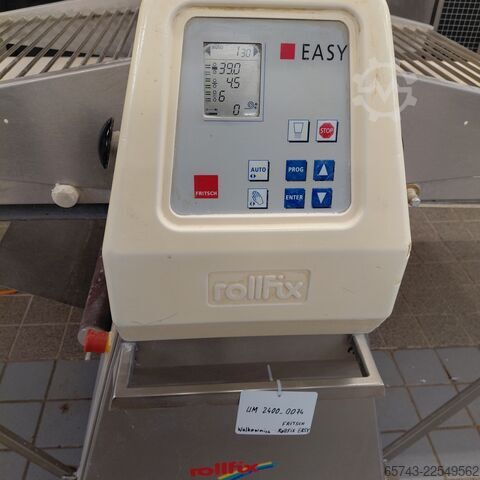 Laminoir à pâte, Cylindreuse Fritsch Rollfix 50/650 Easy