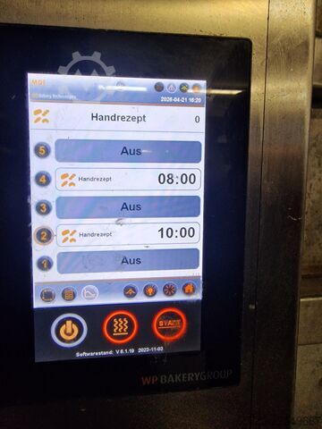Elektrisk bageriugn WP Matador MDE 125