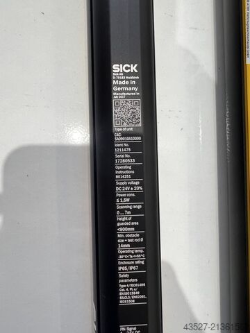 ελαφρύ φράγμα SICK C4000 basic