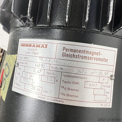 Silnik INDRAMAT 10.20F/MMA-0/S006