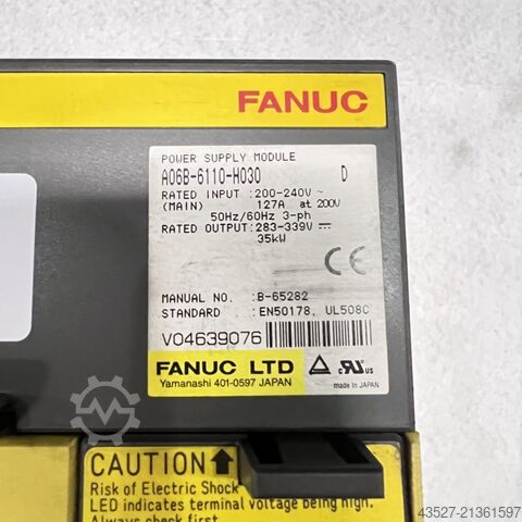 Ηλεκτρονικά / έλεγχοι PLC FANUC A06B-6110-H030