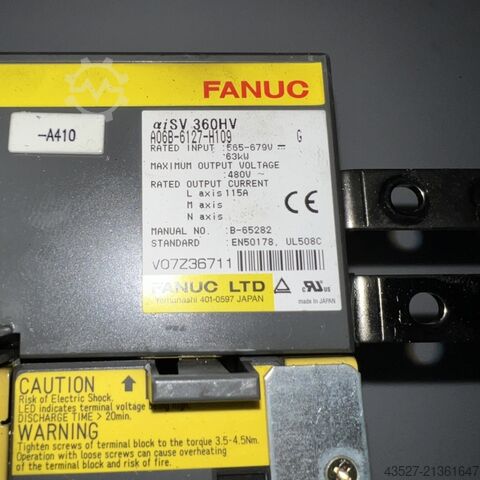 Elektronika / PLC kontrole FANUC A06B-6127-H109