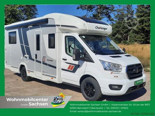 Autocaravana semi-integrada CHALLENGER Teilintegriert Graphite Edition 318