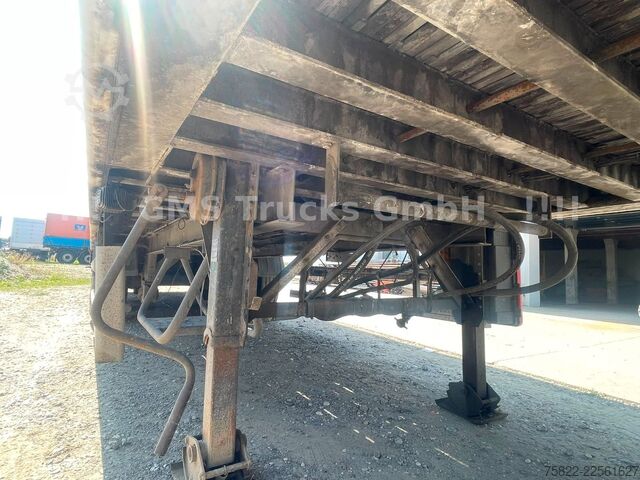 Oplegger met walking floor STAS S300ZX / 93 Kubik / 10mm Lamellen / Liftachse