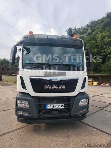 Vrachtauto met open laadbak MAN TGS 18.360 / 6,6m / Hiab 244 16m Kran