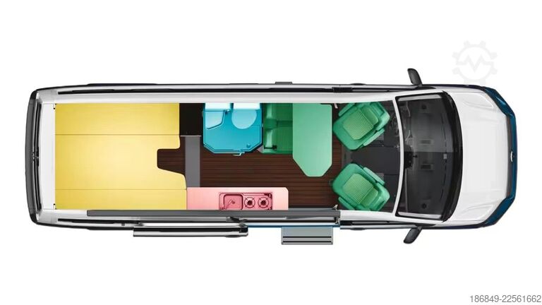 Camper van VW Grand California 680 2,0TDI-177 LED + ACC 1. Hd.