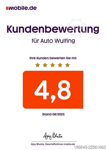 Camper van VW Grand California 680 2,0TDI-177 LED + ACC 1. Hd.
