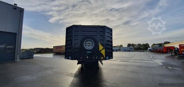 Semirremolque de plataforma baja KÄSSBOHRER Tieflader lowbed SLA 3 SCAN Extandable
