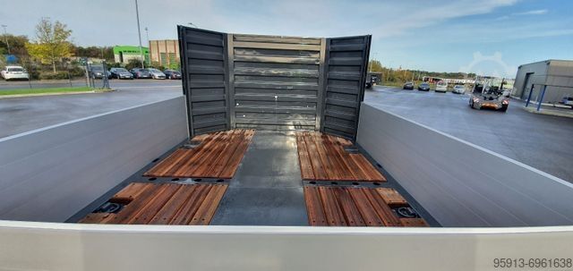 Semirremolque de plataforma baja KÄSSBOHRER Tieflader lowbed SLA 3 SCAN Extandable