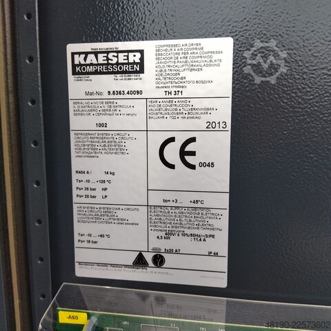 Compressor de parafuso Kaeser TH371