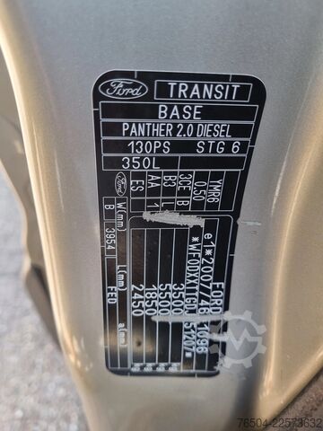 Plataforma de carga Ford Transit Open laadbak 2.0 TDCI 130 pk Euro 6 N1