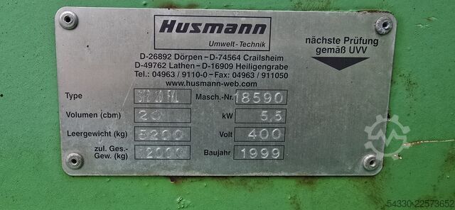Perscontainer SPB 10 AN-E HUSMANN SPB 10 AN-E