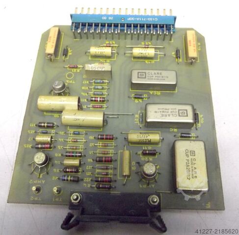 Ellenőrző kártya Servomac CT 134A