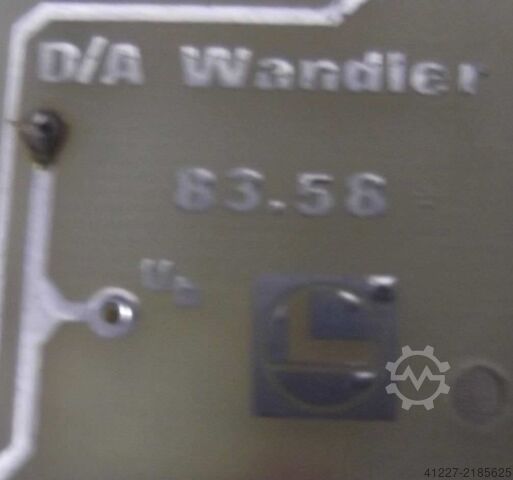 Kontrolní karta Homag 83.56