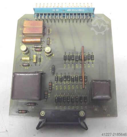 Control card Servomac CT 136