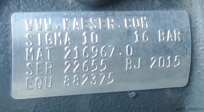 Compresor cu șurub SK22 Kaeser SK22