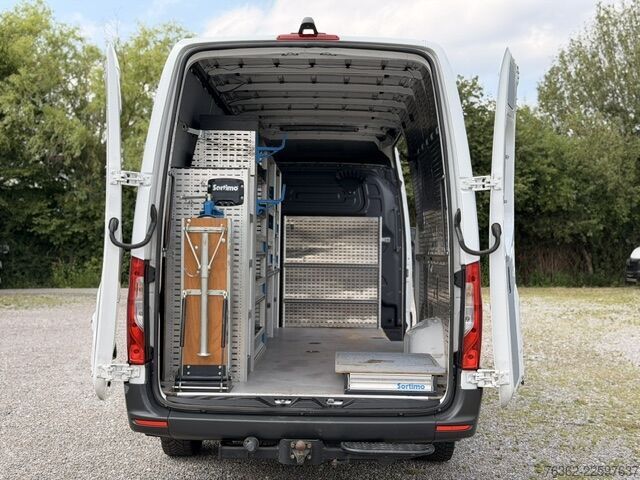 Furgon cu acoperiș înalt și ampatament lung Mercedes-Benz Sprinter 316 MAXI L3H2*AHK-3,5t*/STH*So