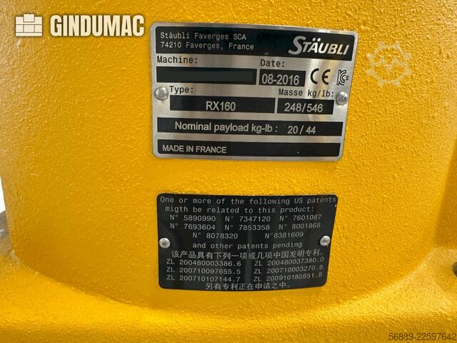 STAUBLI RX160 STAUBLI RX160