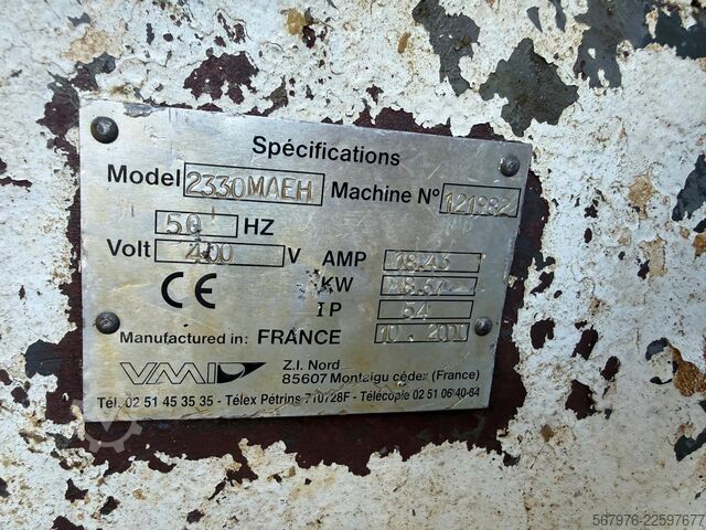 Mașină de frământat cu brațe tip furcă VMI 2330MAEHW Fork Mixer with 2 x Bowls